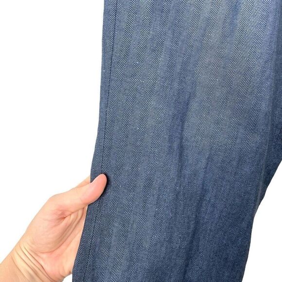 Ted Baker Brektro linen blend pants Size‎ 32R navy blue - Picture 7 of 11